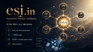 esi.in-Crosses-1-Lakh-Monthly-Organic-Visitors